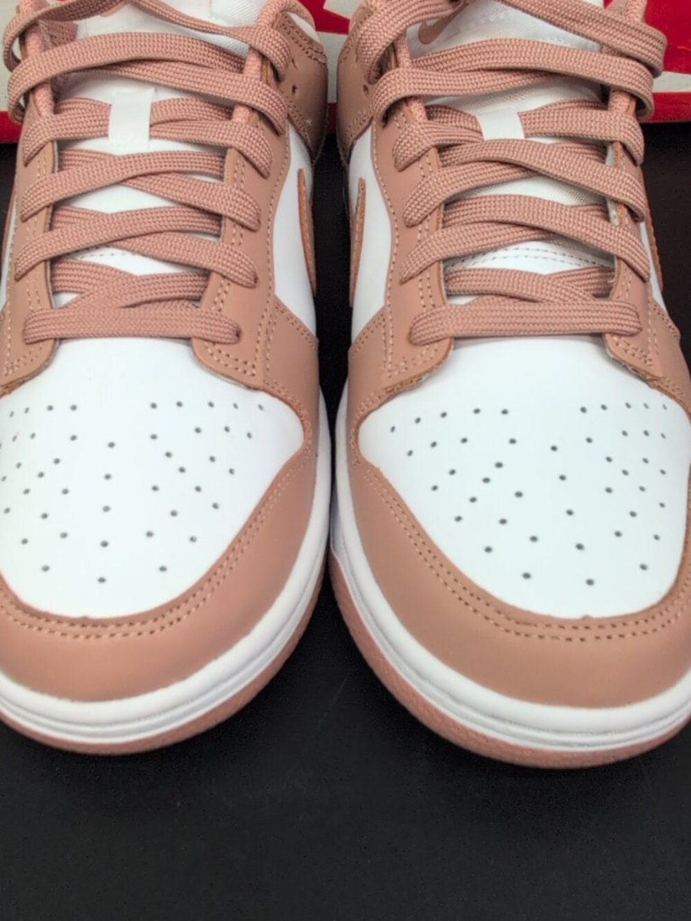 Nike Dunk Low Women's Sneakers Rose Whisper DD1503-118 Size 10 - Picture 6 of 16